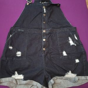 Overalls shorts